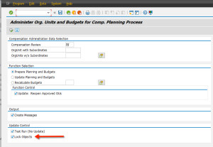 Transaction PECM_PROCESS_SUPPORT for process support during ECM cycles